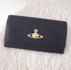 VivienneWestwood エグゼクティブ 三つ折財布 がま口 ブラック - メルカリ