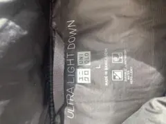UNIQLO ウルトラライトダウンベスト　lサイズ