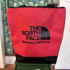 THE NORTH FACE トートバッグ 赤黒