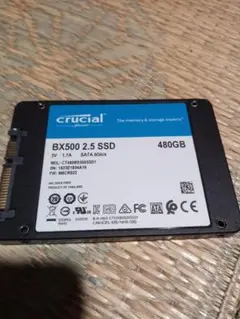 Crucial BX500 2.5 SSD 480GB他