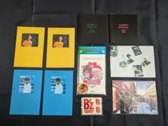 【値下げ】B'z　グリーティングカード、ポストカード、バッジ、シールのセット