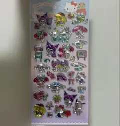 サンリオメタリックシール キティ クロミ マイメロ　プリン