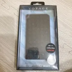 iPhone SE/8/7用 VOYAGE 編み込みレザー調ブックタイプ