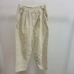 Samansa Mos2 コーデュロイパンツ　アイボリー