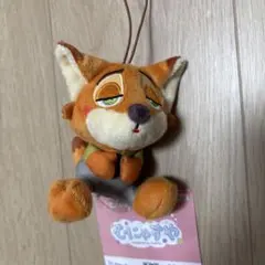 ズートピア　むにゃすや　ニック　ぬいぐるみ