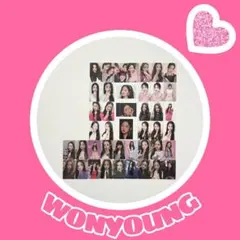 IZ*ONE アルバム封入トレカ43枚コンプリートセット ウォニョン