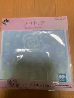 プリキュア ハンドタオル 水色と、メモ帳