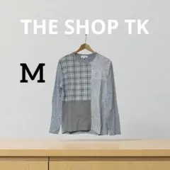 THE SHOP TK 【M 】パッチワーク長袖カットソーのサムネイル
