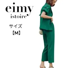 エイミーイストワール カラースティックパンツ ストレートパンツ グリーン M