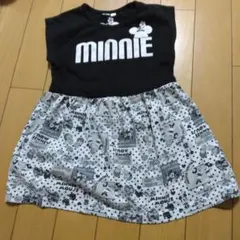 ミニーマウス 半袖ワンピース