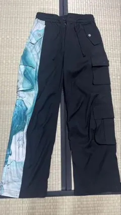 Feng Chen Wang カーゴパンツ 黒・青・白