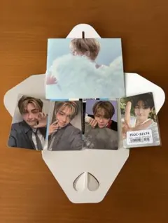 TWS play hard ジフン　CD トレカ　セット　はじめまして