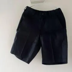 無印良品　メンズハーフパンツ　ブラック
