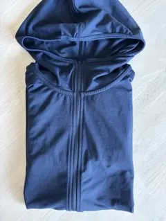 【UNIQLO】エアリズムUVカットメッシュパーカー ネイビー / 0062