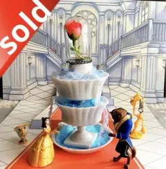 噴水　ベルに　高さ　16cm ハンドメイド　水流シリーズ　ジオラマ