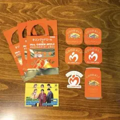 キリン グッドエール Mrs. GREEN APPLE オリジナルステッカー