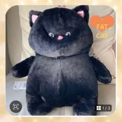 新品⭐️ ＦＡＴ　ＣＡＴ　ふんわりぬいぐるみ　　 ねこぬいぐるみ