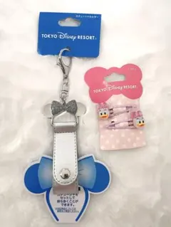 東京ディズニーリゾート●カチューシャホルダー＆デイジーダック ヘアピンセット