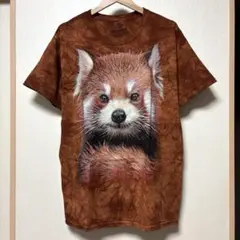 良品✨ THE MOUNTAIN ザマウンテン レッサーパンダ 半袖 Tシャツ①
