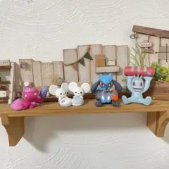 ポケモン おうちで！りらくっしょんマスコット リオル ワンリキー　ワッカネズミ