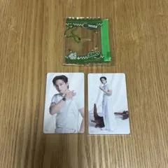 JO1 與那城　トレカ、缶バッジケースセット