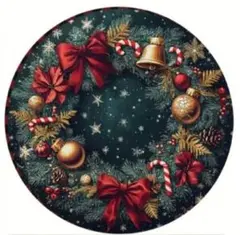 【特売✨】クリスマスリース風ウェルカムボード　落ち着いた雰囲気演出