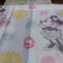 ミニーマウス カラフルカーテン 約100cm x 200cm