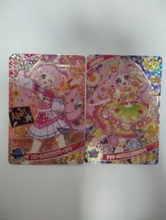 スクールメイツラブリーピンク フラワーバズリウムコスモスピンク 2枚セット