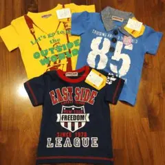 【新品】〈3枚〉SPANKY KIDS スパンキー キッズ Tシャツ 半袖