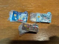 ディズニー　JCBカード　ミニチュアメタルチャーム　3点セット