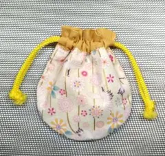✿まんまる可愛い豆巾着S37✿