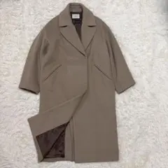 IENA マンテコ　ロングコート　ウール　チェスターコート