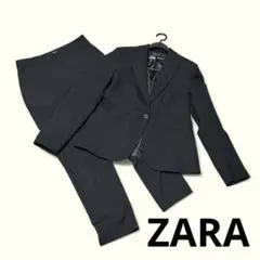 ZARA ブラック パンツスーツ セットアップ