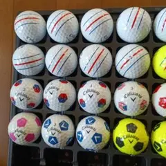 キャロウェイ　クロムツアー　クロムソフト　Aランクロストボール　20球