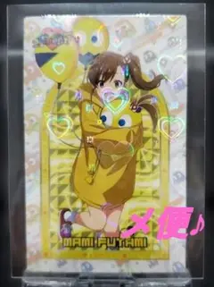アイドルマスター 双海真美　トレカ　ピザーラ　パックマン