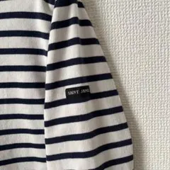 SAINT JAMES ボーダー 長袖 T1 白×紺 フランス製 定番