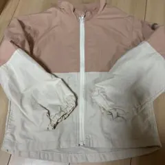 après les cours キッズ ジャケット ピンク クリーム