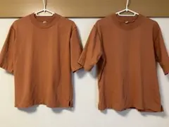 ユニクロ　コットンリラックスボクシーT(半袖)　2枚　SサイズMサイズ