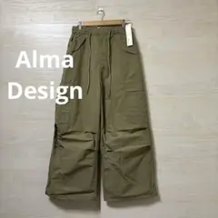 Alma Design★新品 タグ付き 未使用 カーゴパンツ ワイドシルエット
