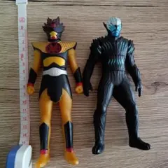 仮面ライダー ソフビ フィギュア 2体セット