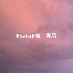 ‪❥sara❥︎様　専用