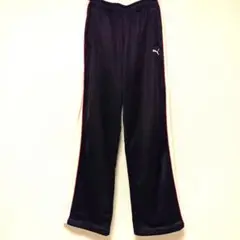 【訳あり品】PUMA プーマ ジャージ トレーニングパンツ ブラック L