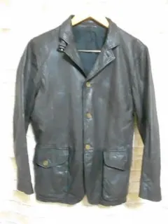Paul Smith ポールスミス ラムレザーコート レザージャケット ブラック