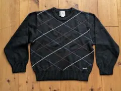 J.PRESS　オンワード樫山　アーガイルチェック　ニット　セーター　130