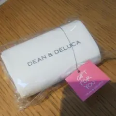 DEAN＆DELUCAミニマムエコバック　トートバック白ディーアンドデルーカ