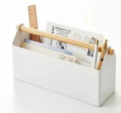 山崎実業(Yamazaki) 収納ボックス ホワイトトスカ 4152