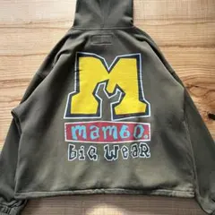 90年代MAMBO パーカー オーストラリア製 刺繍ロゴ Mサイズ