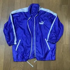 プーマ スポーツウェア ジャケット ピステ ウィンドブレーカー シャカシャカ 紫