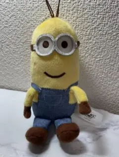 ミニオン ぬいぐるみ デニムオーバーオール 約20cm