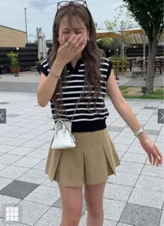 スキッパー ニット